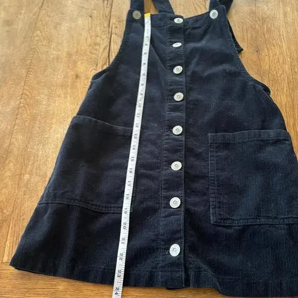 BDG Corduroy Button Front Overall Skirt - Picture 4 of 9